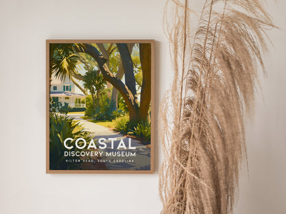 Coastal Discovery Museum Poster | Hilton Head Island Wall Art | Framed or Unframed