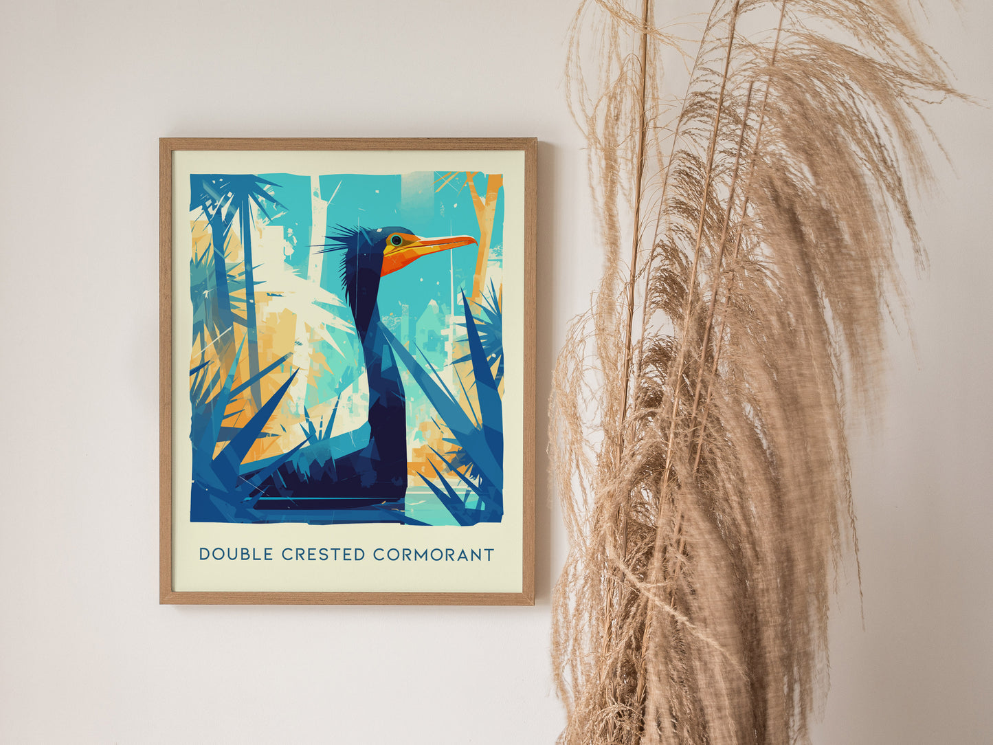 Cormorant Audubon Print | Florida Bird Lover Wall Art | Framed or Unframed
