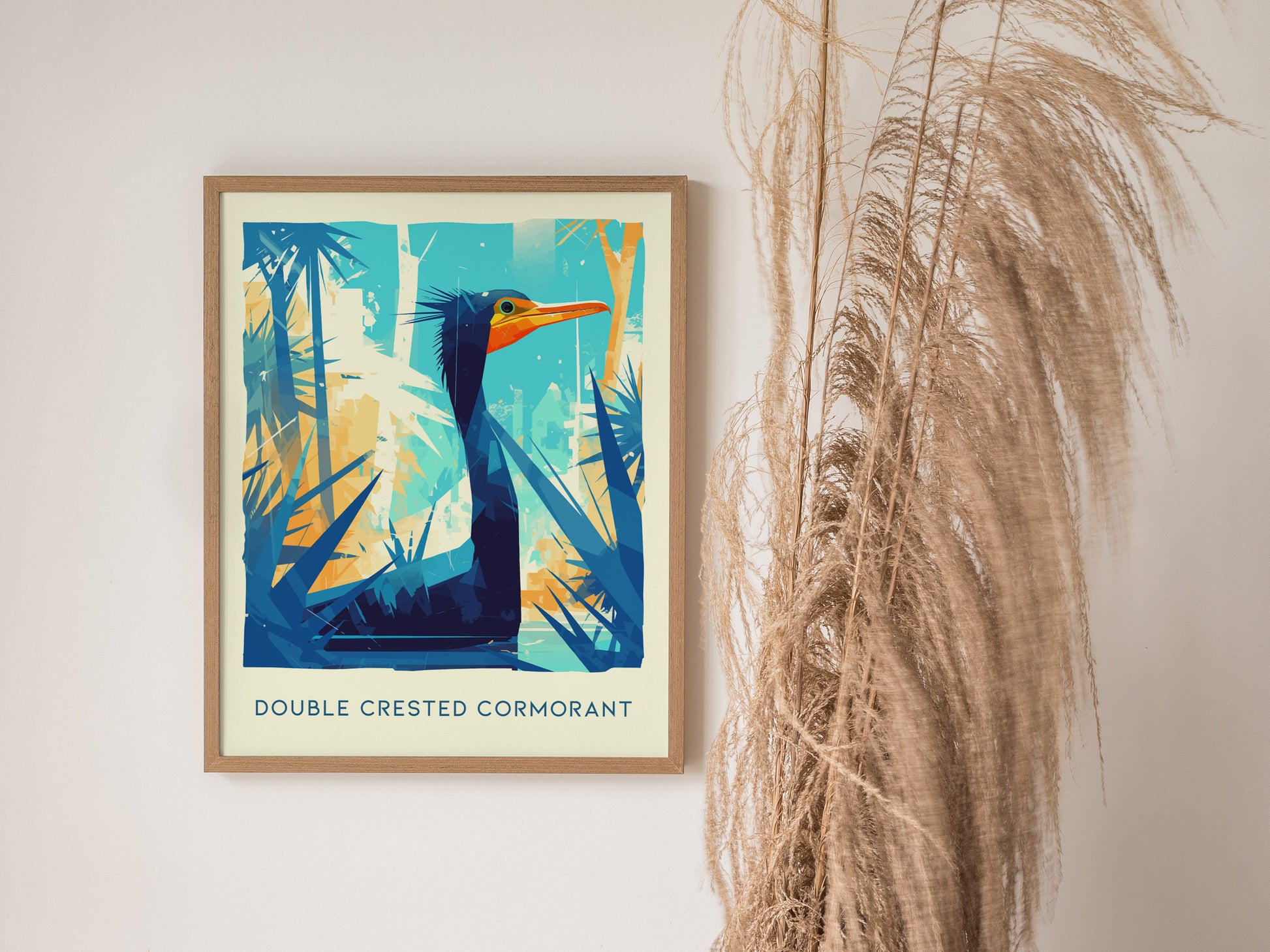 Cormorant Audubon Print | Florida Bird Lover Wall Art | Framed or Unframed