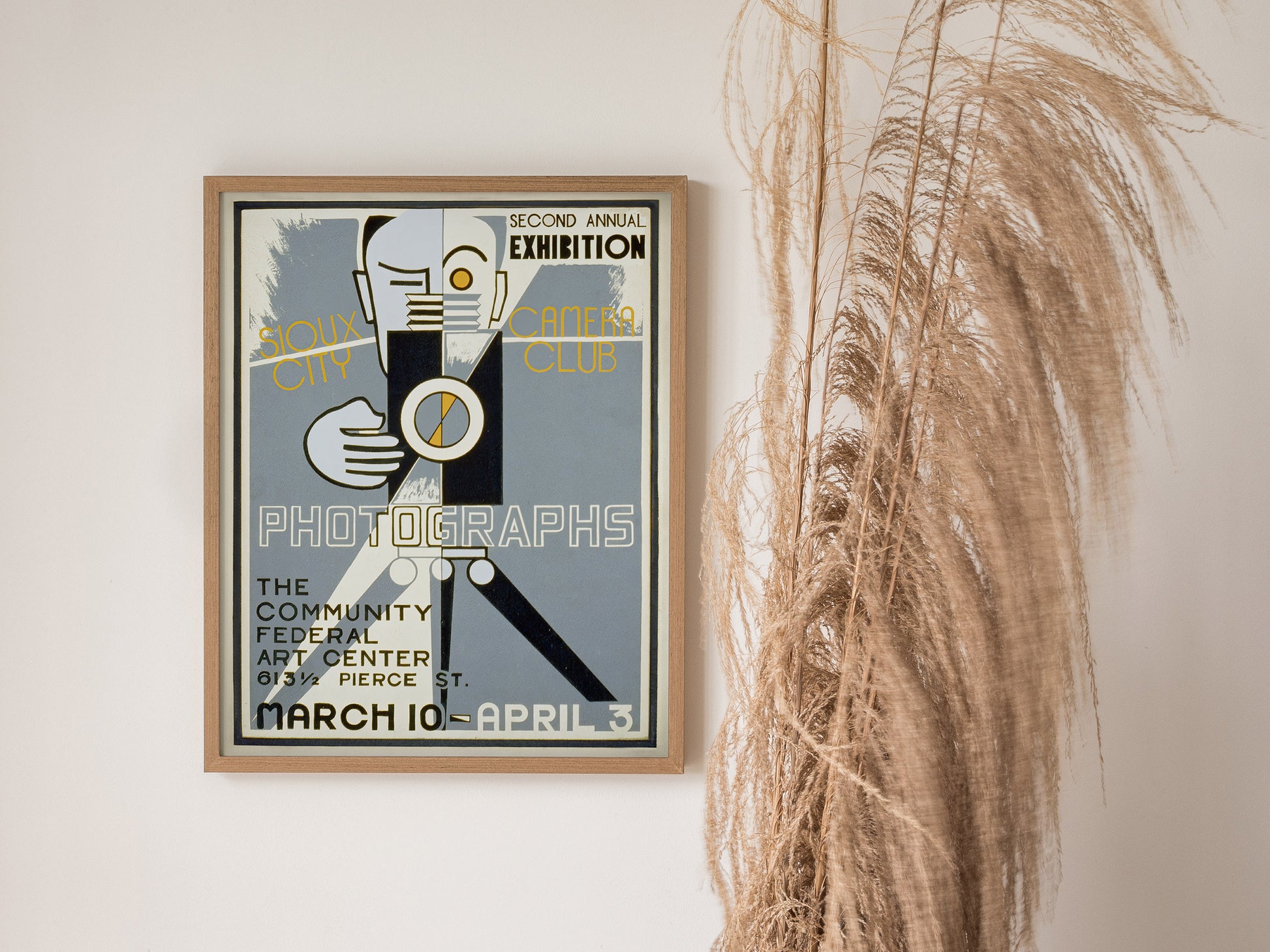 Vintage Photography Poster | Art Deco Camera Art | Framed or Unframed