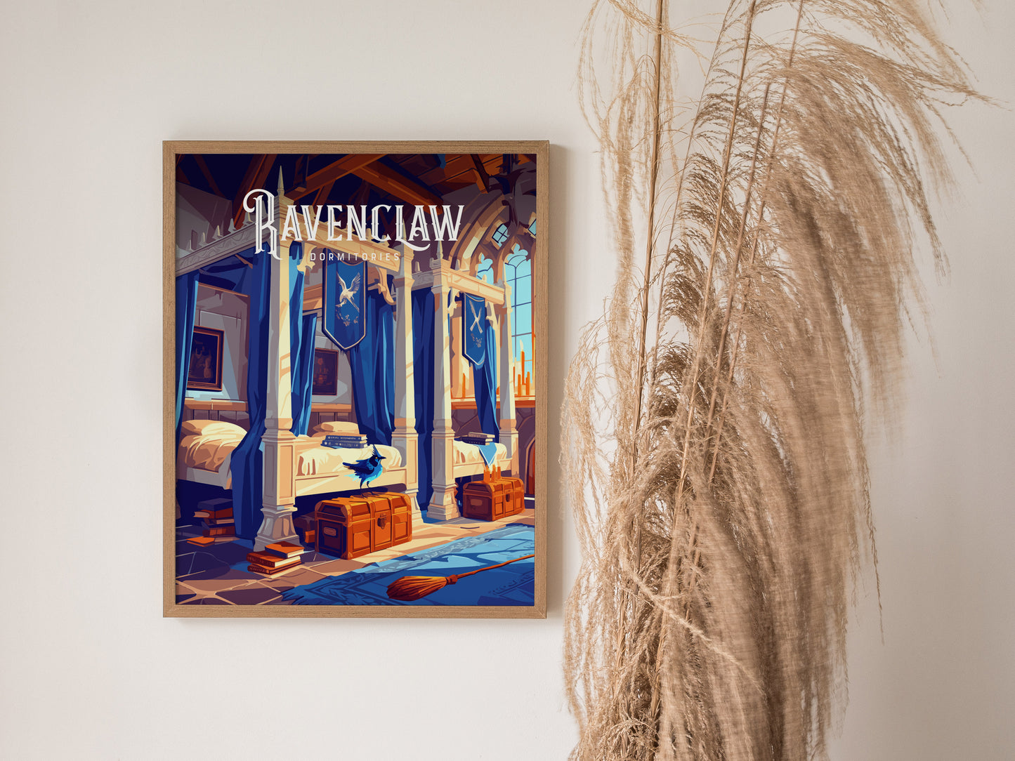 Ravenclaw Dormitories Poster | Trendy Hogwarts Wall Art