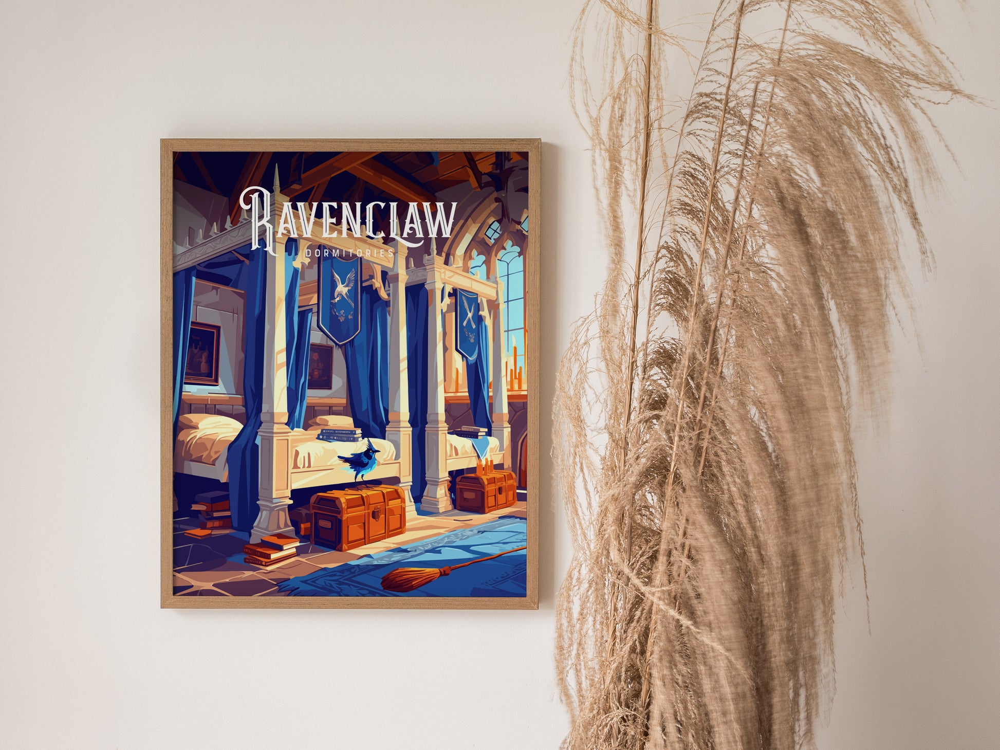 Ravenclaw Dormitories Poster | Trendy Hogwarts Wall Art