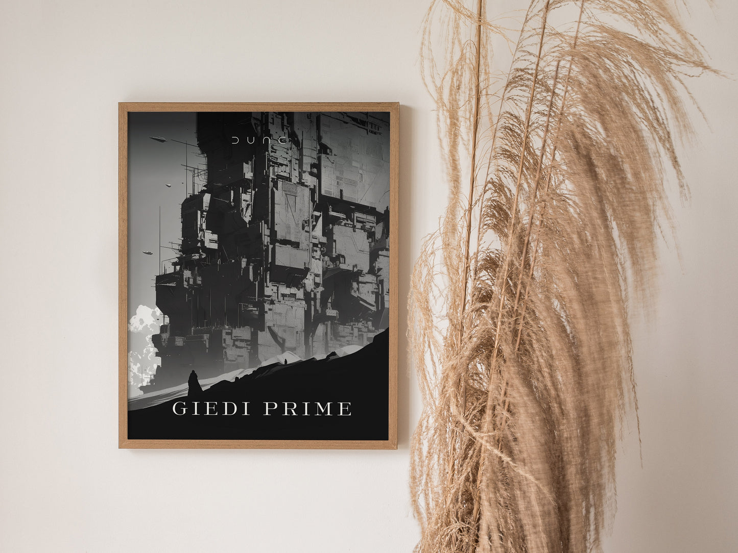 Dune Giedi Prime Poster | Sci-Fi Fan Wall Art | Framed or Unframed
