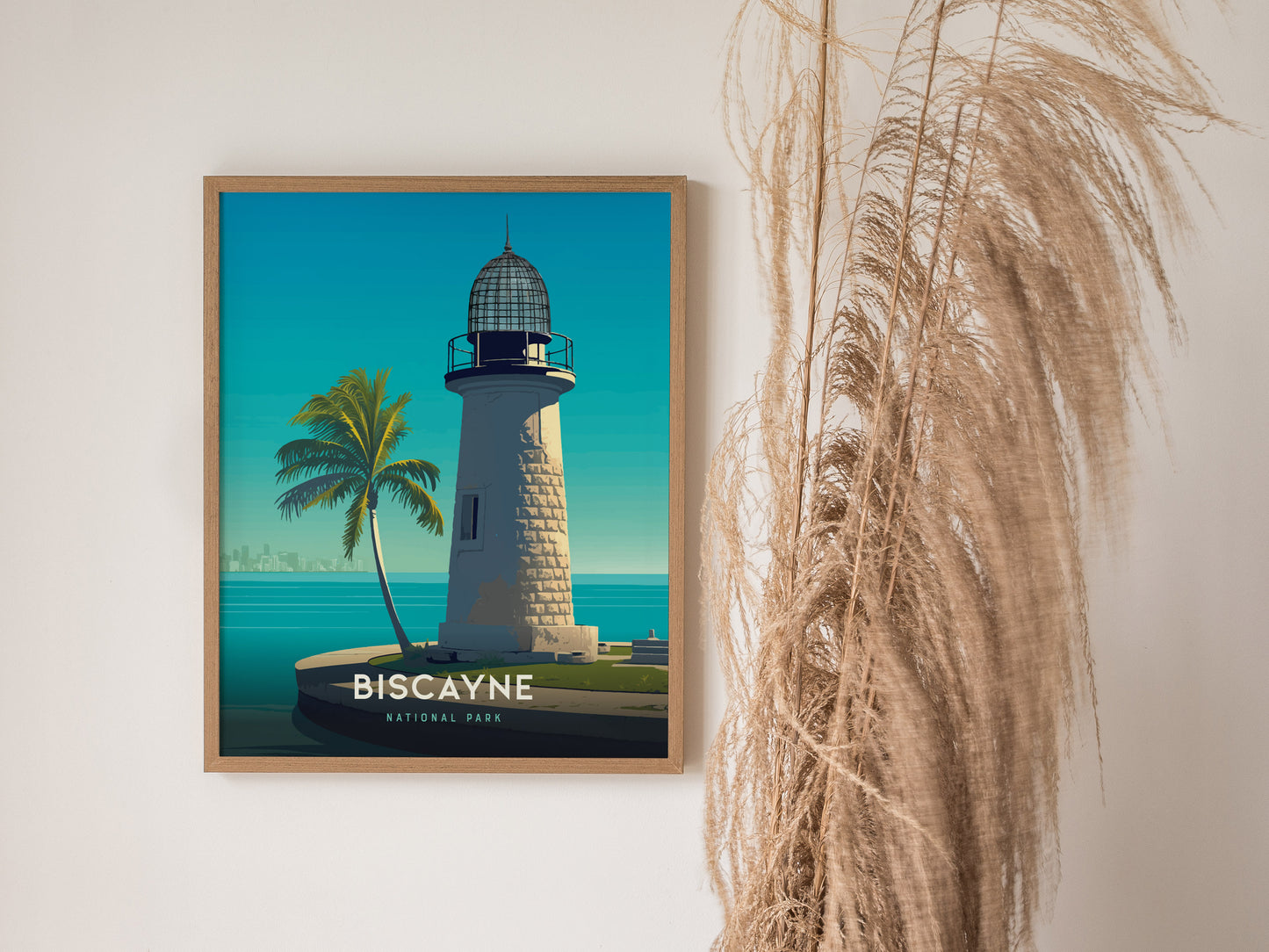 Biscayne National Park | Iconic Florida Lighthouse Wall Art | Framed or Unframed