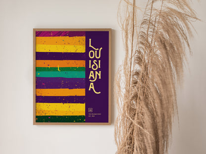 Louisiana Poster | The Pelican State Wall Art