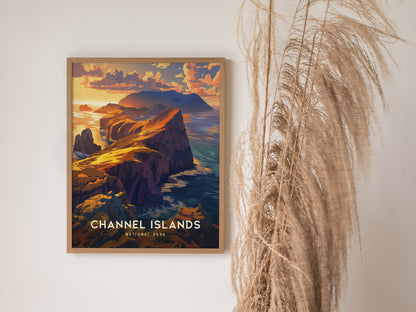 Channel Islands National Park Poster | California Coastal Wall Art | Framed or Unframed