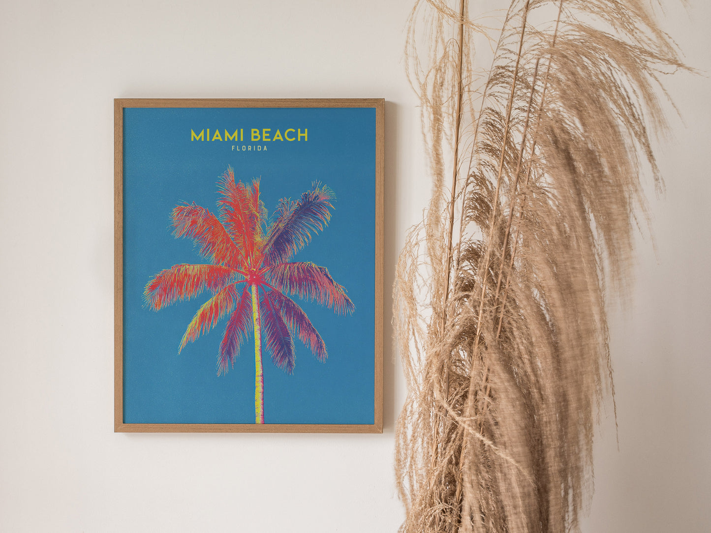 Miami Beach Poster | Art Deco Ocean Drive Wall Art