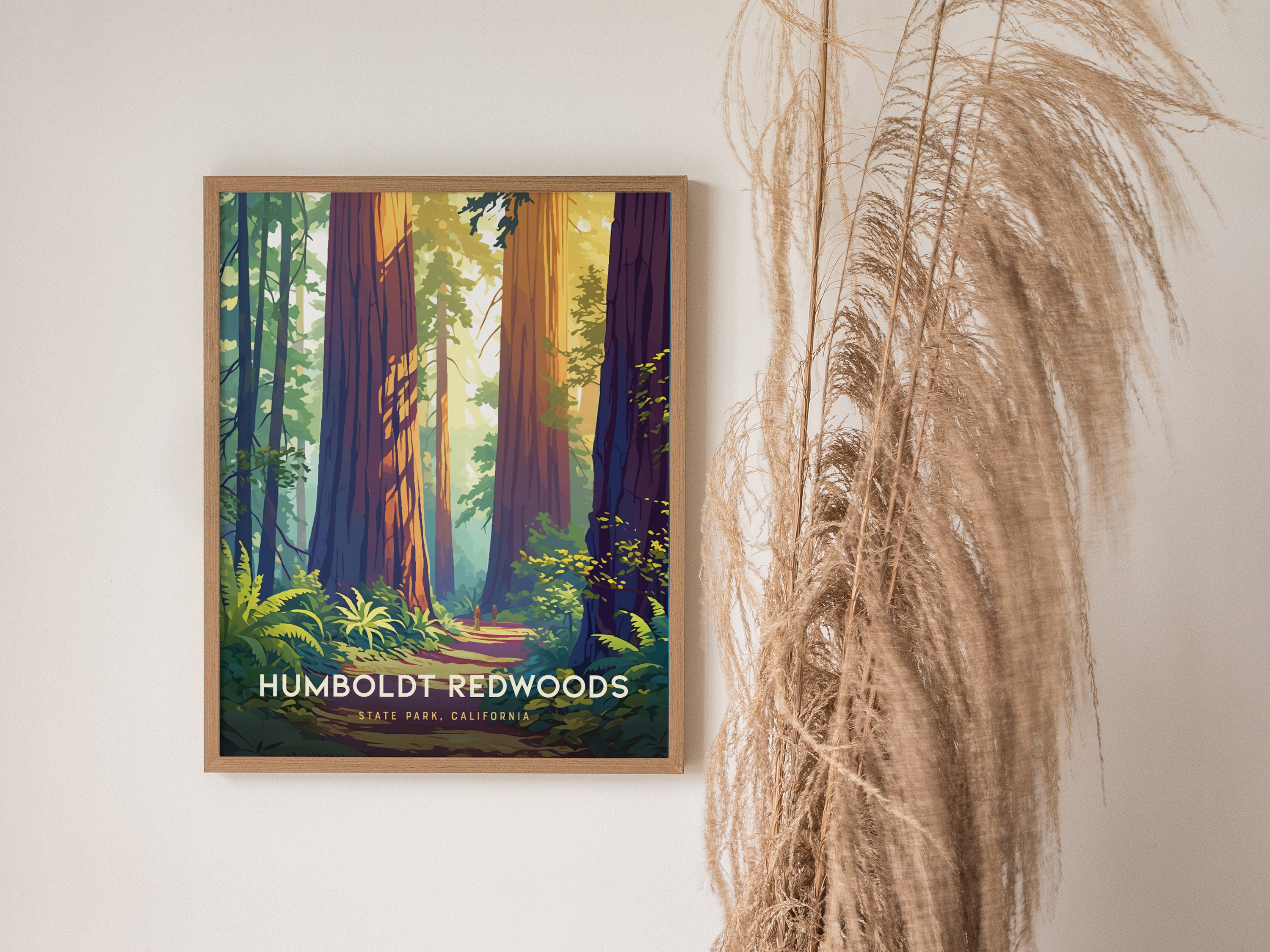 Humboldt Redwoods State Park Poster | Avenue of the Giants Wall
