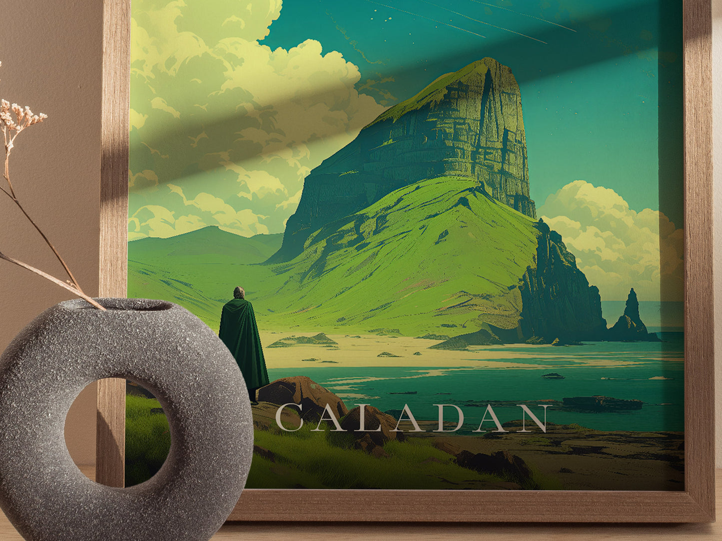 Dune Caladan Poster | Sci-Fi Fan Wall Art | Framed or Unframed