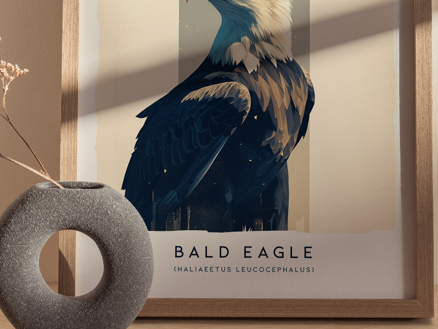 Bald Eagle Audubon Print | Bird of Prey American Wildlife Wall Art | Framed or Unframed