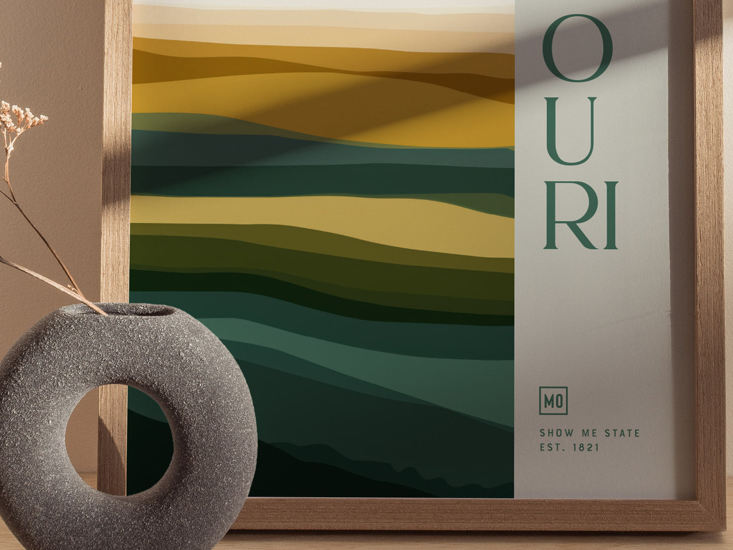 Missouri Poster | The Show Me State Wall Art