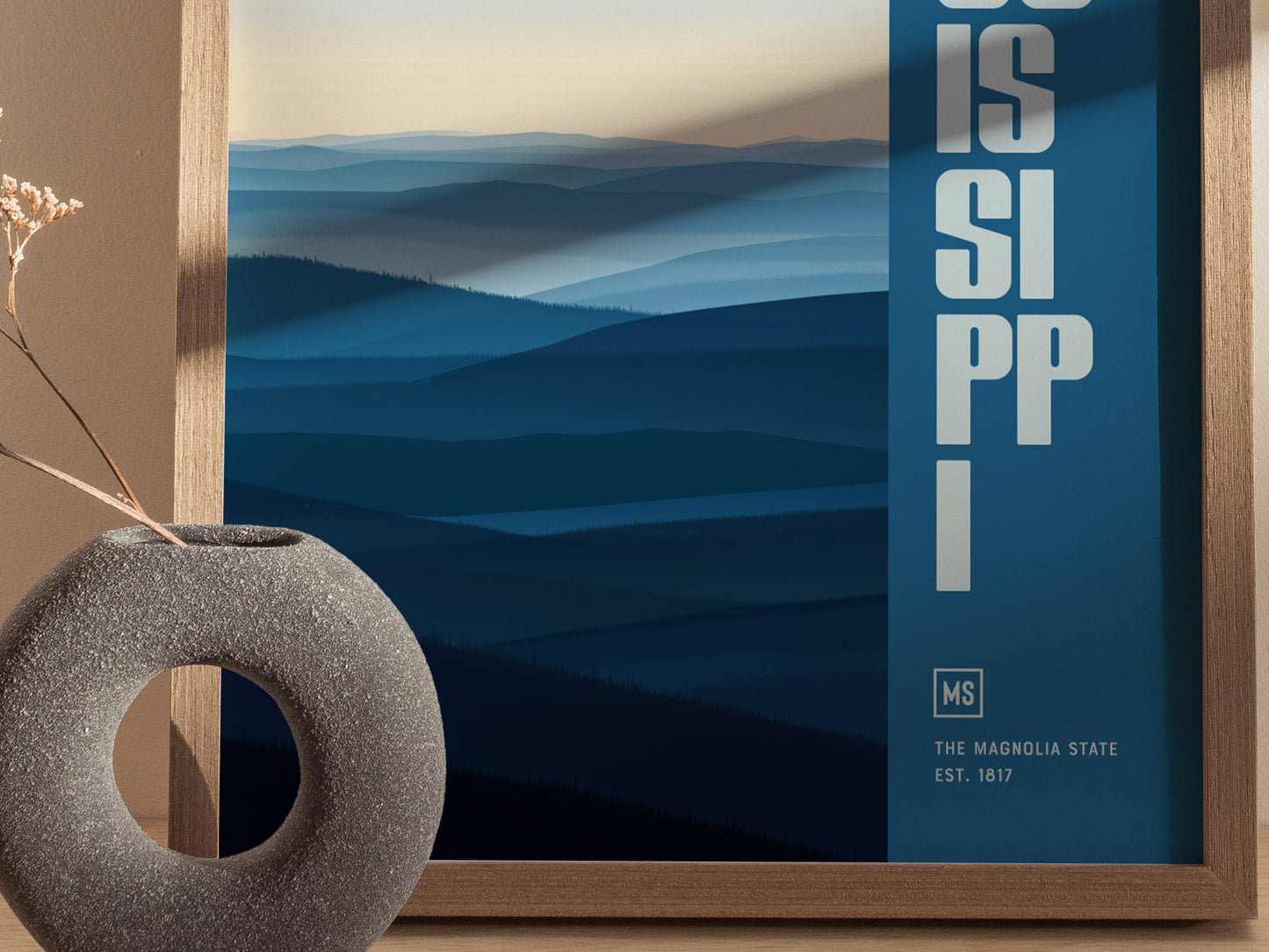 Mississippi Poster | Magnolia State Wall Art