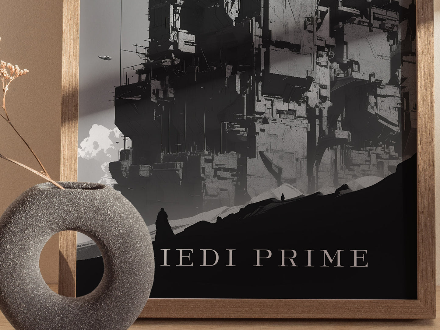 Dune Giedi Prime Poster | Sci-Fi Fan Wall Art | Framed or Unframed