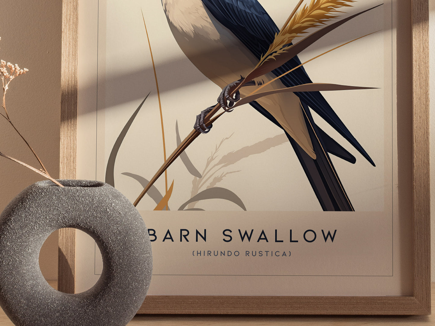 Barn Swallow Audubon Print | Bird Lover Wall Art | Framed or Unframed