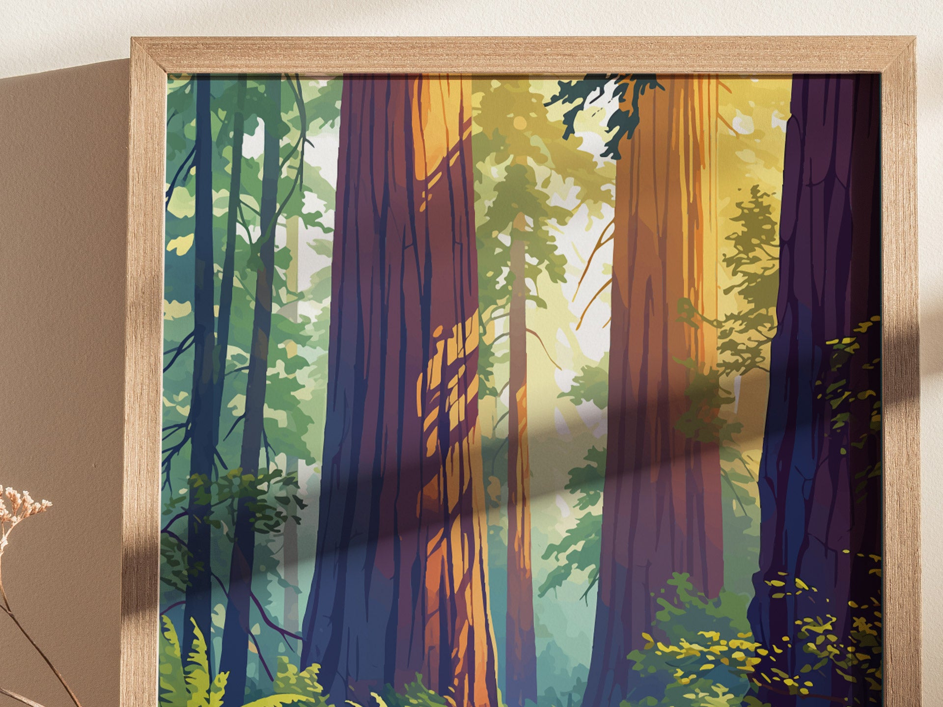 Humboldt Redwoods State Park Poster | Avenue of the Giants Wall Art