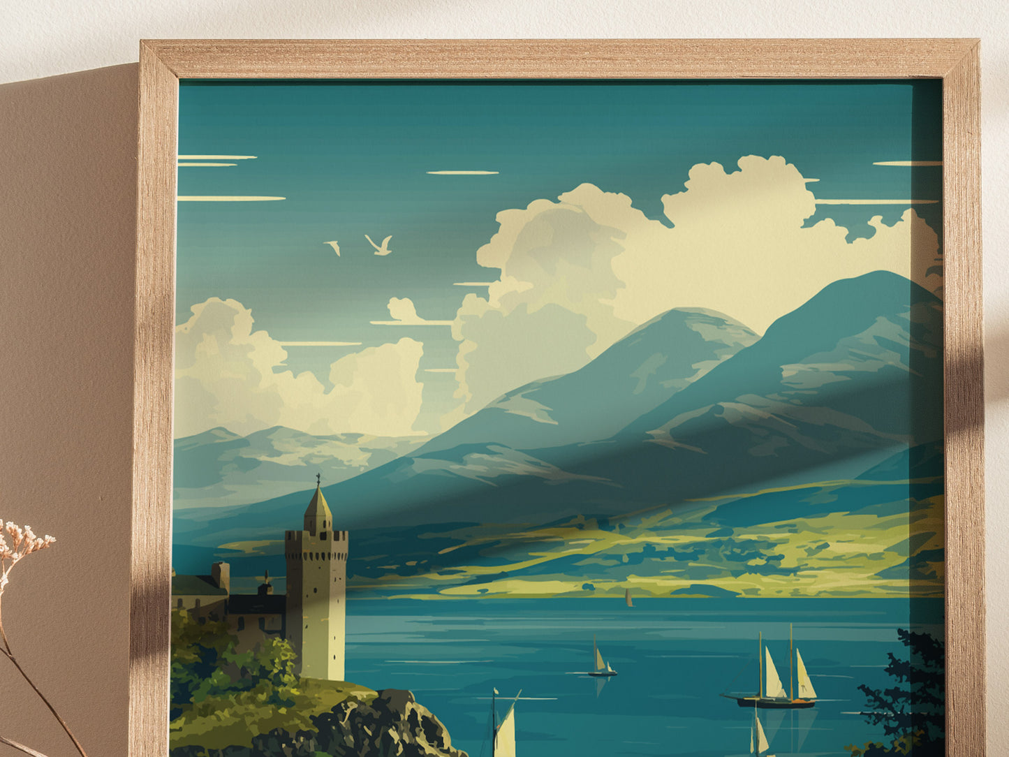 Loch Lomond Poster | Scotland Highlands Wall Art