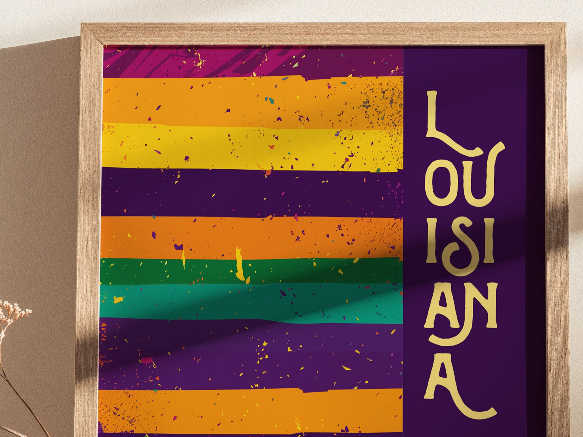 Louisiana Poster | The Pelican State Wall Art