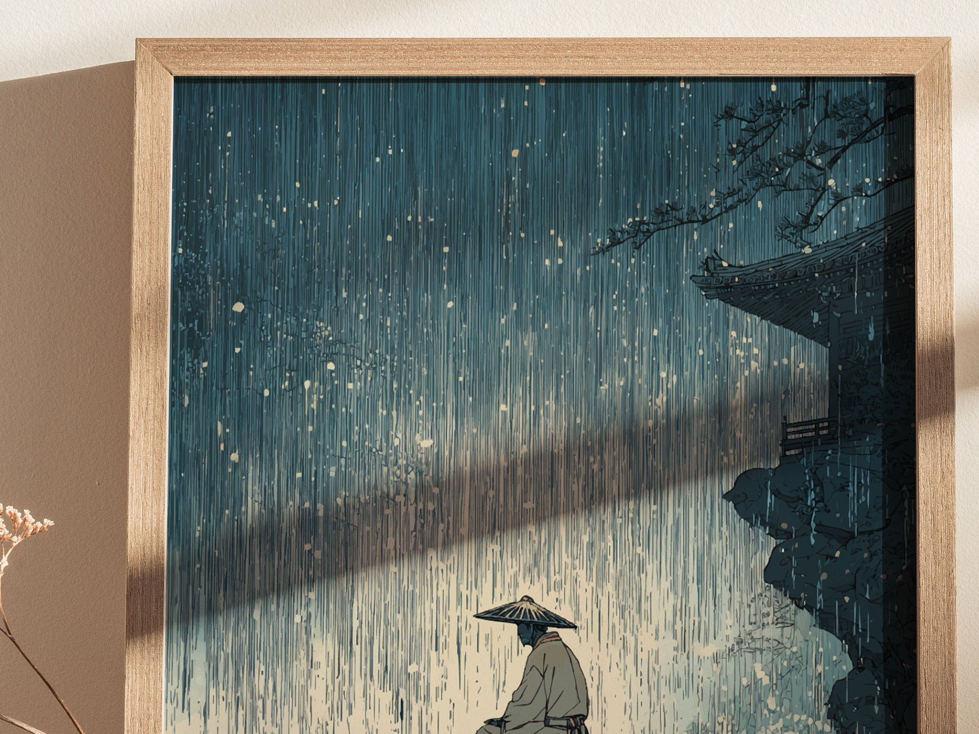 Kyoto Temple Poster | Kiyomizu-dera Japan Wall Art