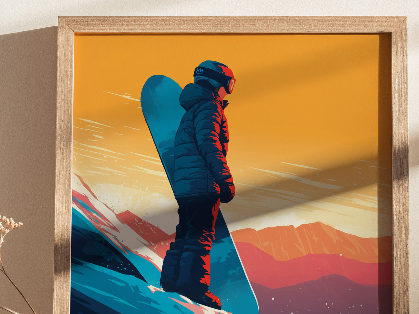Mammoth Mountain Poster | California Ski Snowboard Wall Art