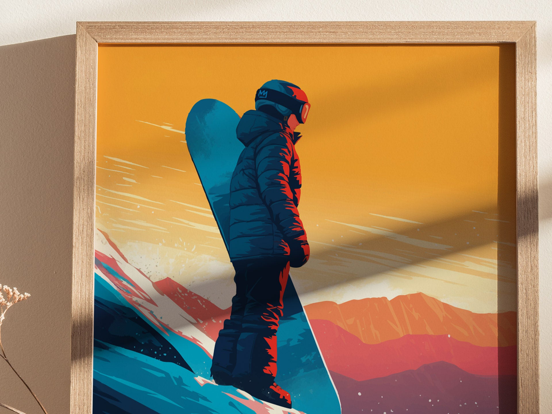 Mammoth Mountain Poster | California Ski Snowboard Wall Art