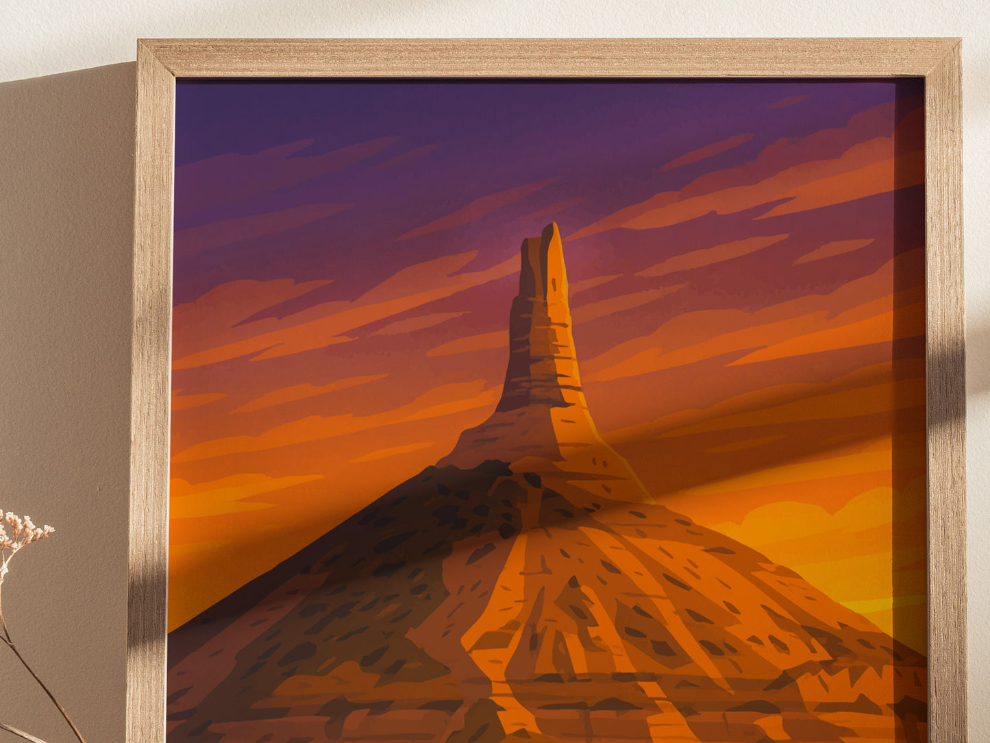 Chimney Rock State Park Poster | Asheville North Carolina Wall Art | Framed or Unframed