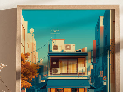 Memory Lane Tokyo Poster | Omoide Yokocho Shinjuku Wall Art