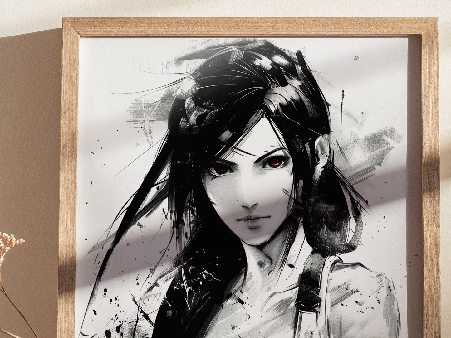 Tifa Poster | Final Fantasy VII Art | FF7 Rebirth Gaming Wall Print
