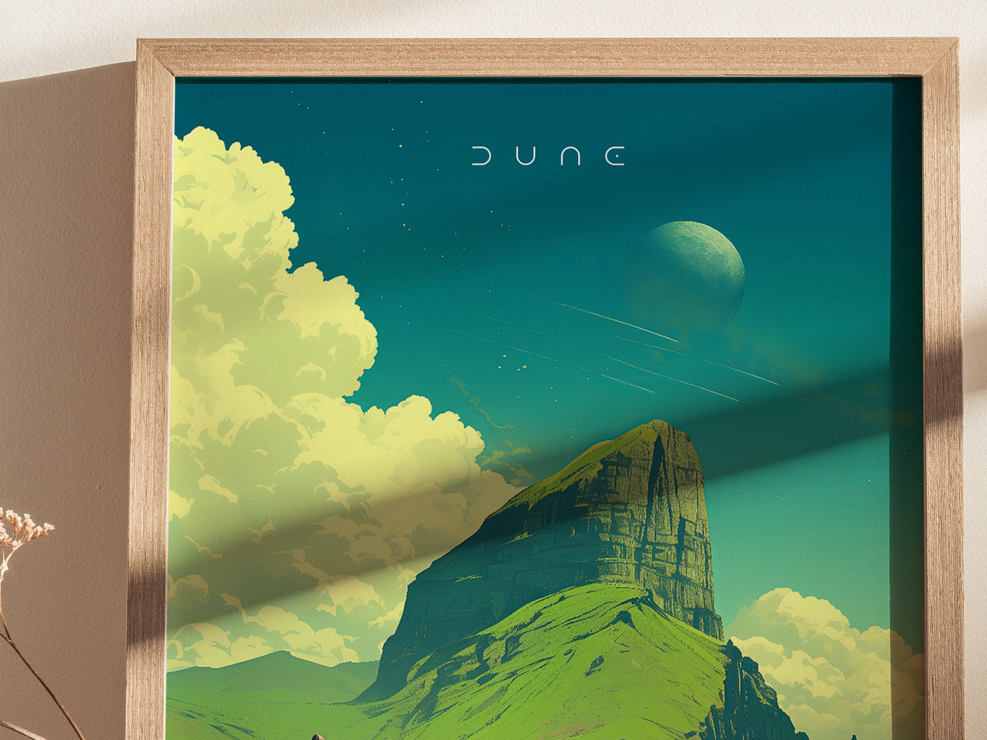 Dune Caladan Poster | Sci-Fi Fan Wall Art | Framed or Unframed