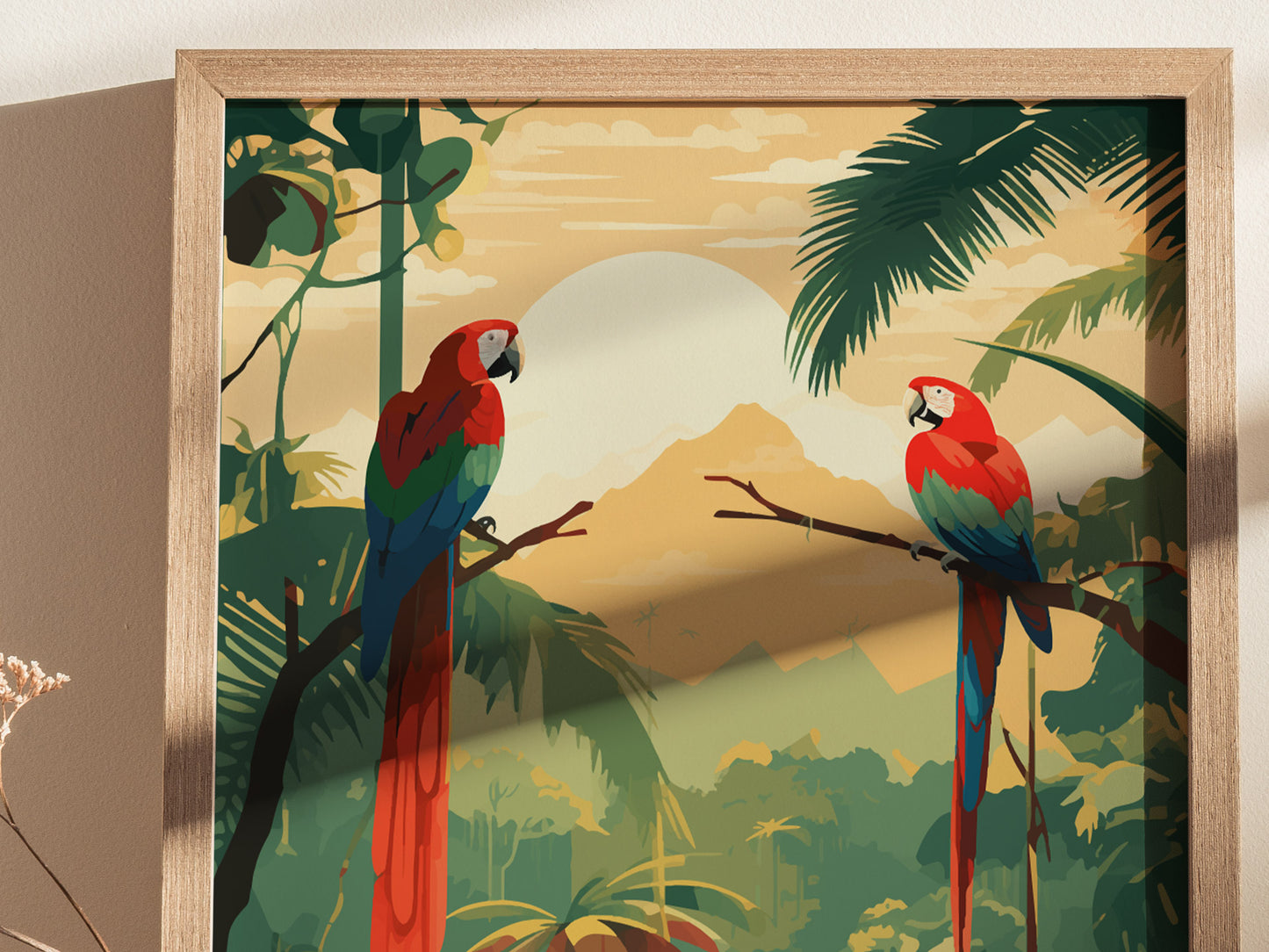 Arenal Volcano Costa Rica Poster | Central America Nature Wall Art | Framed or Unframed