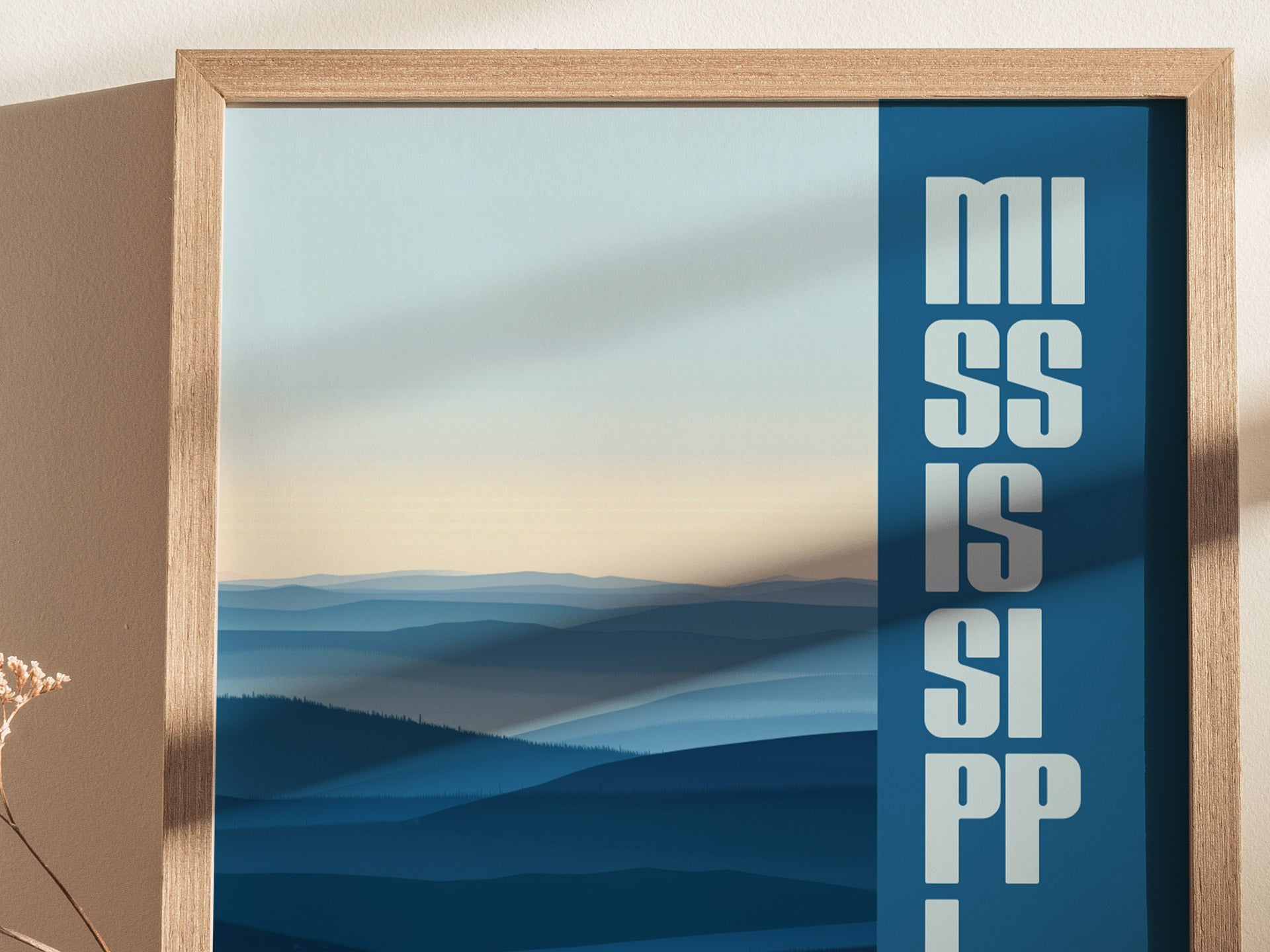 Mississippi Poster | Magnolia State Wall Art