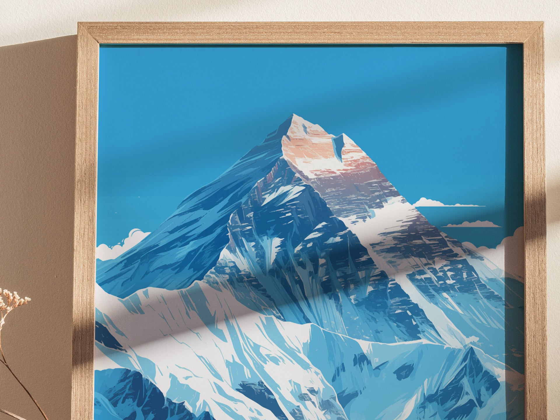 Mount Everest Poster | Nepal Himalaya Wall Art