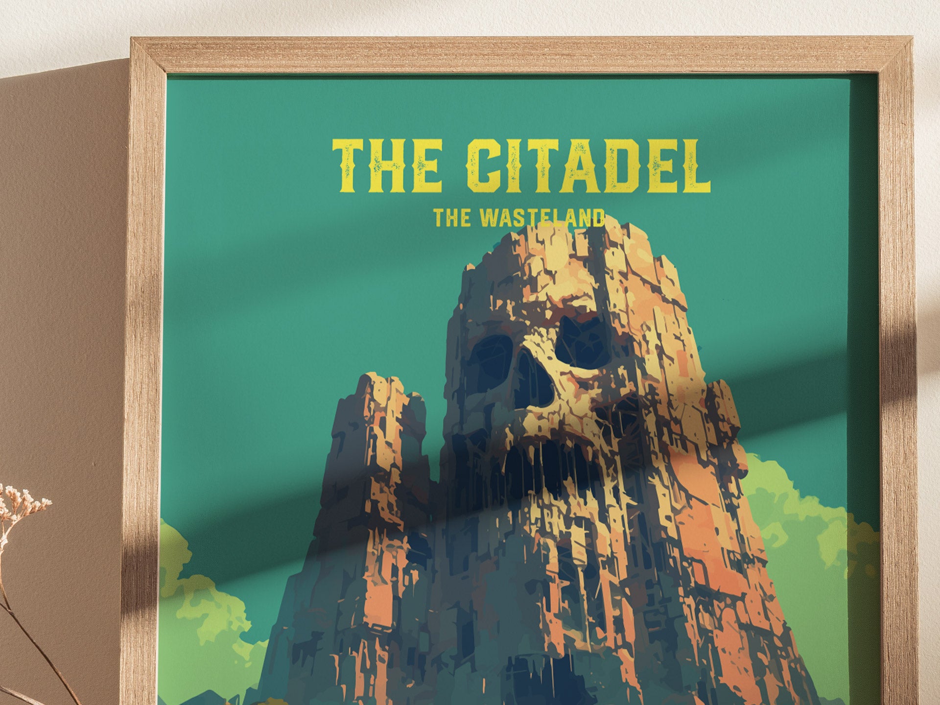 The Citadel Mad Max Poster | Fury Road Wasteland Art Immortan Joe Gift