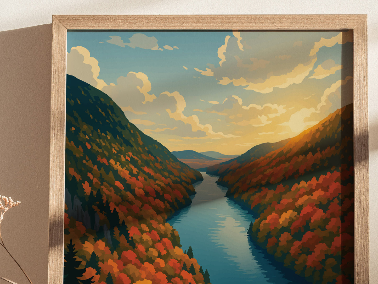 Indian Head Trail Poster | Adirondacks New York Wall Art