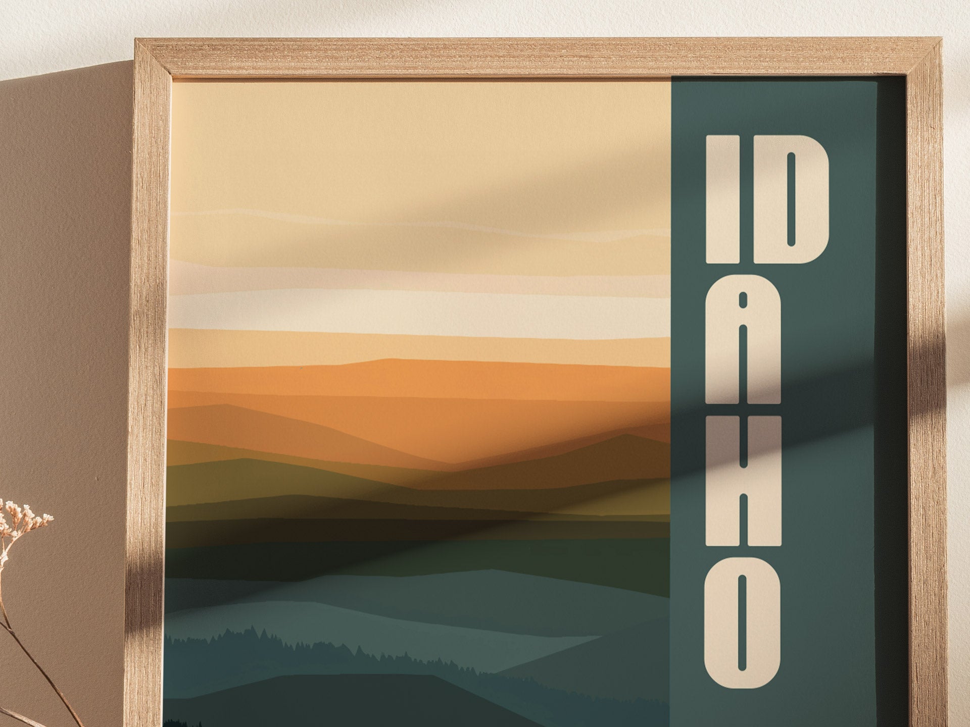 Idaho Poster | The Gem State Wall Art