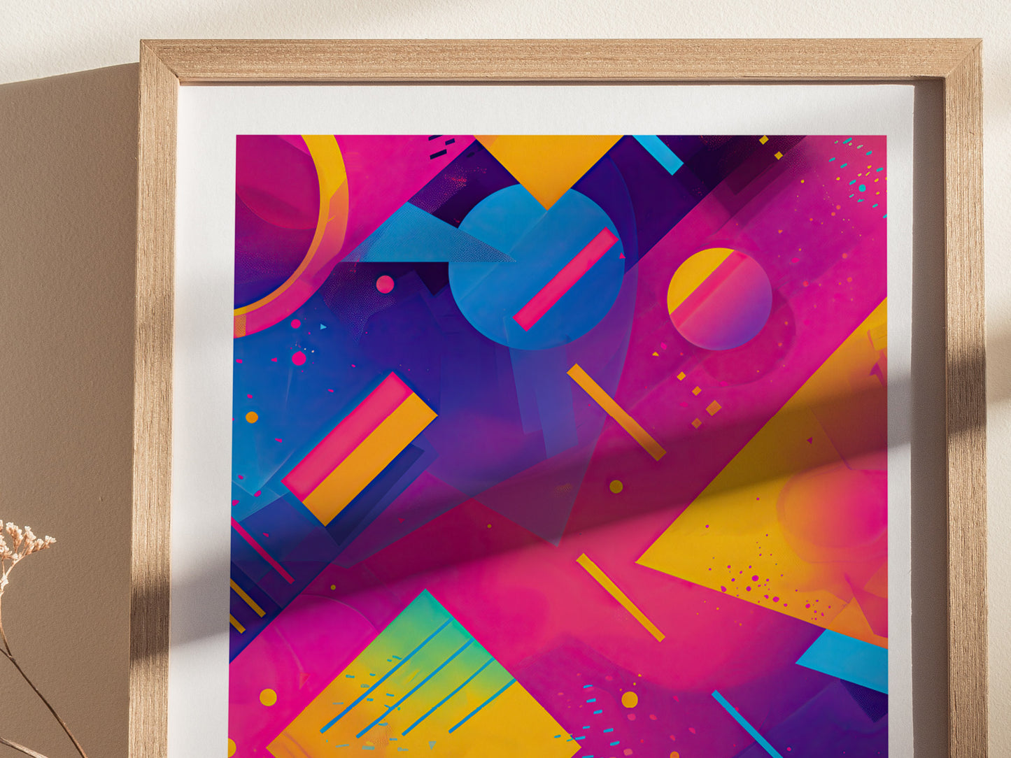 Synthwave Poster | 80s Retrowave Art | Neon Aesthetic Wall Decor