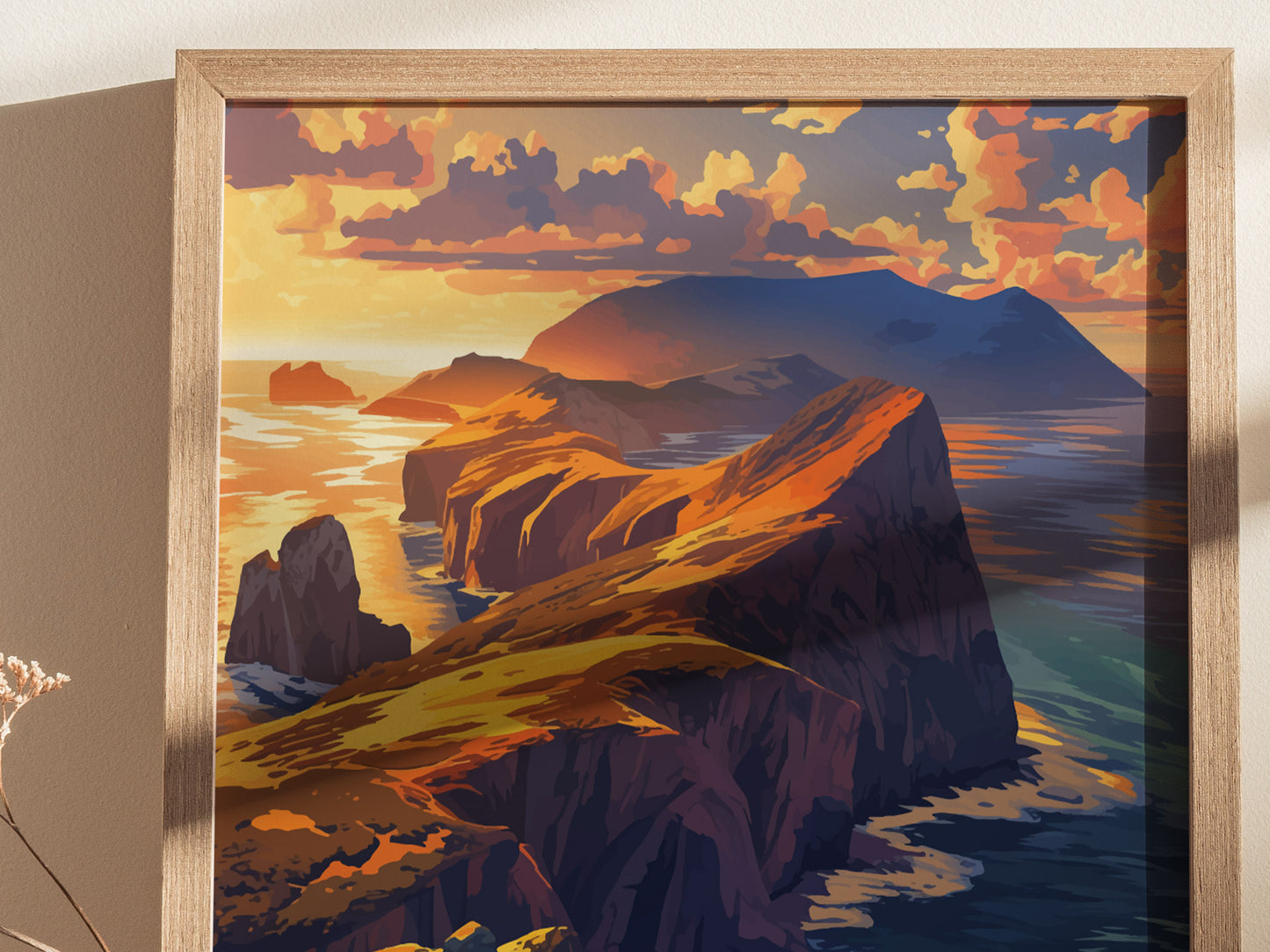 Channel Islands National Park Poster | California Coastal Wall Art | Framed or Unframed