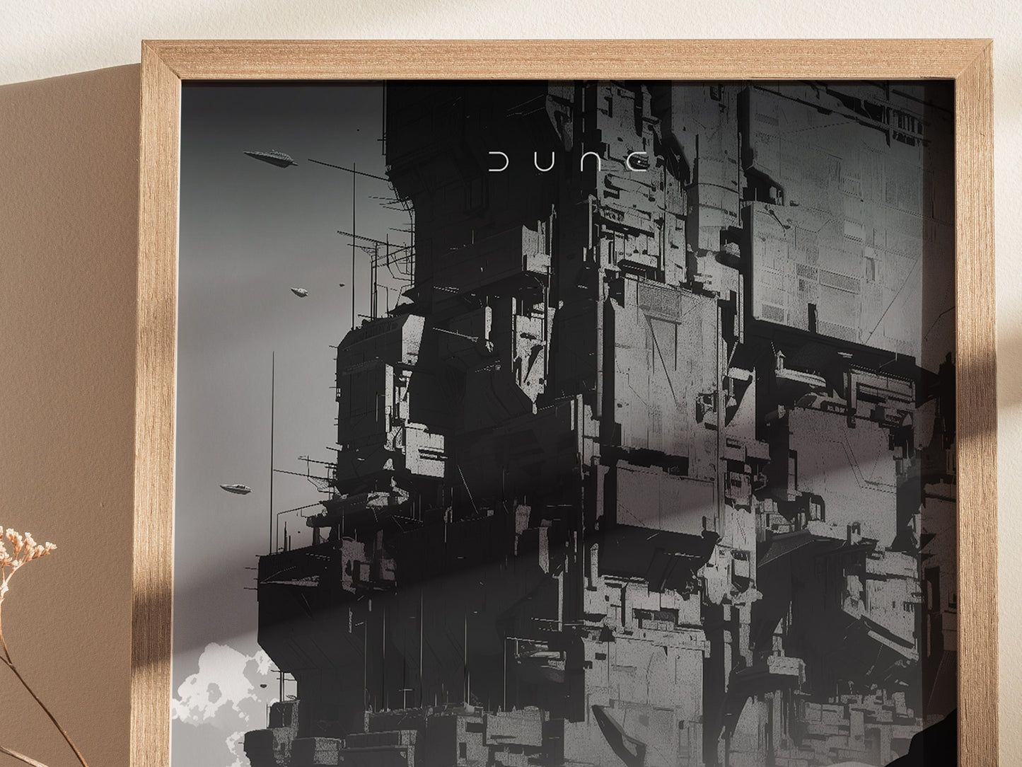 Dune Giedi Prime Poster | Sci-Fi Fan Wall Art | Framed or Unframed