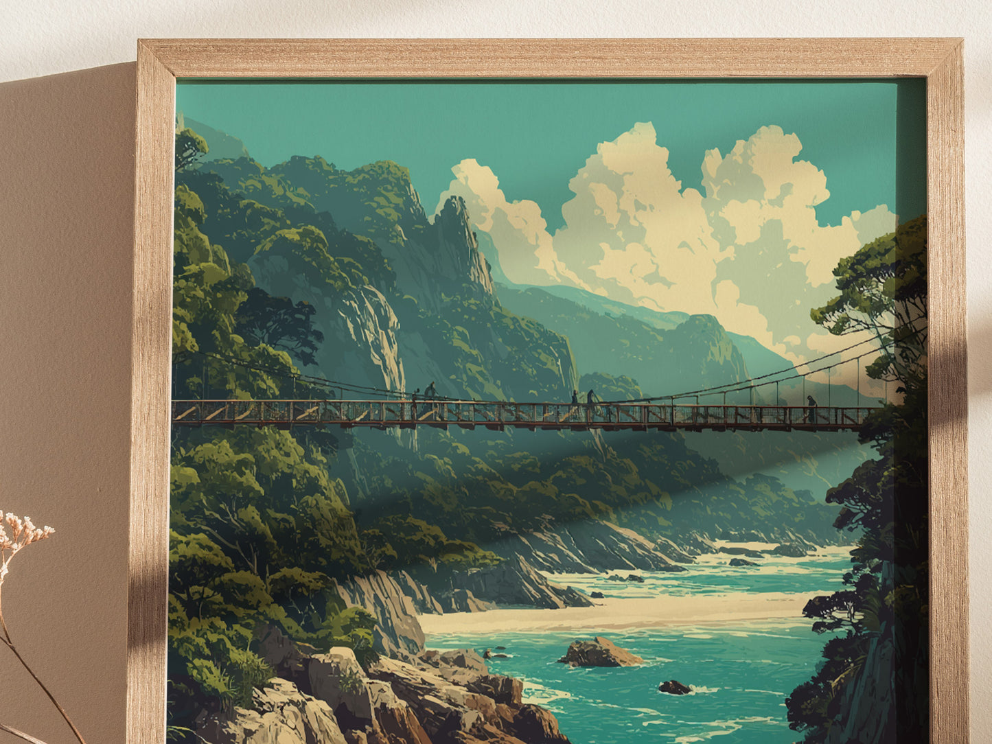 Tsitsikamma National Park Poster | South Africa Coastal Wall Art