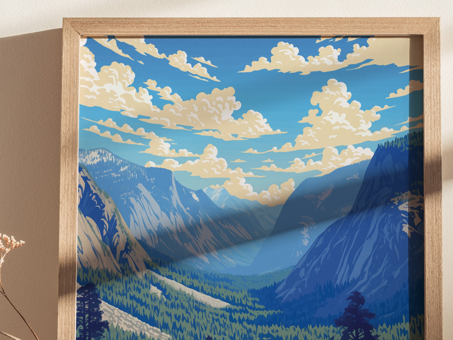 Kings Canyon National Park Poster | California Wall Art Print