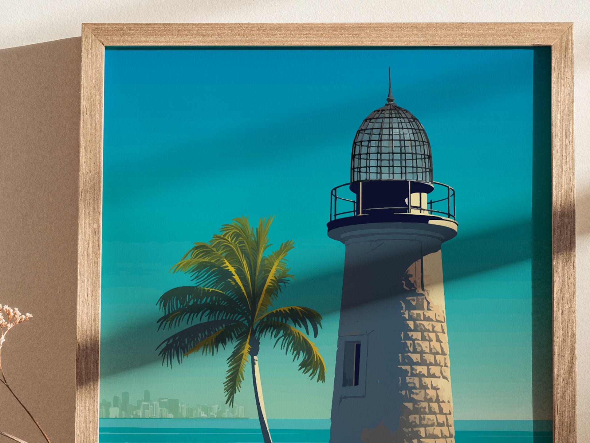 Biscayne National Park | Iconic Florida Lighthouse Wall Art | Framed or Unframed