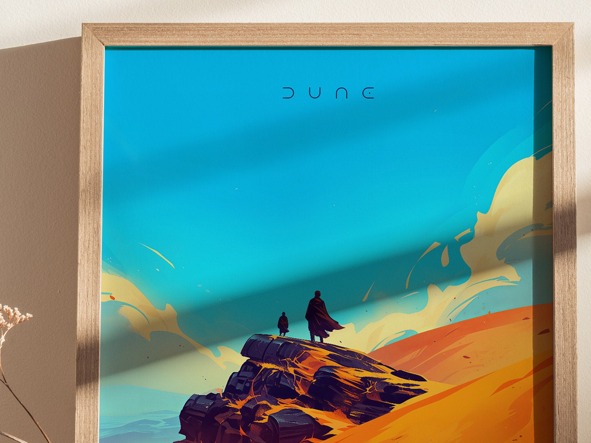 Dune Arrakis Poster | Sci-Fi Fan Wall Art | Framed or Unframed