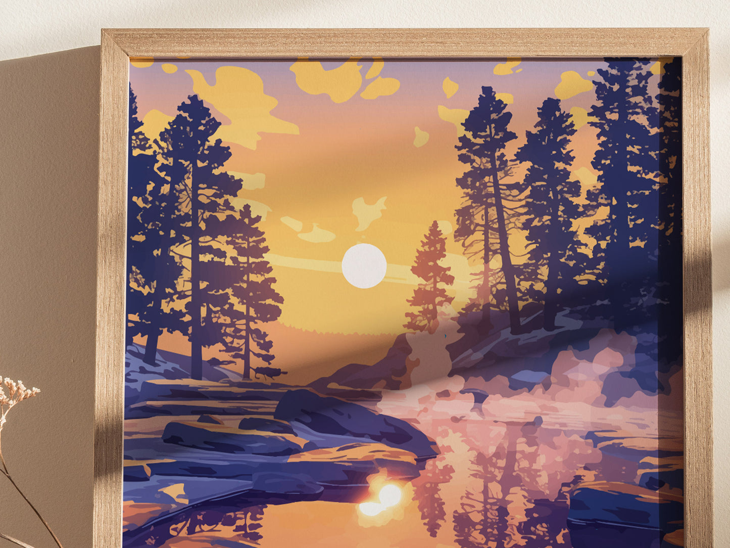 Hot Springs National Park Poster | Arkansas Bathhouse Row Wall Art