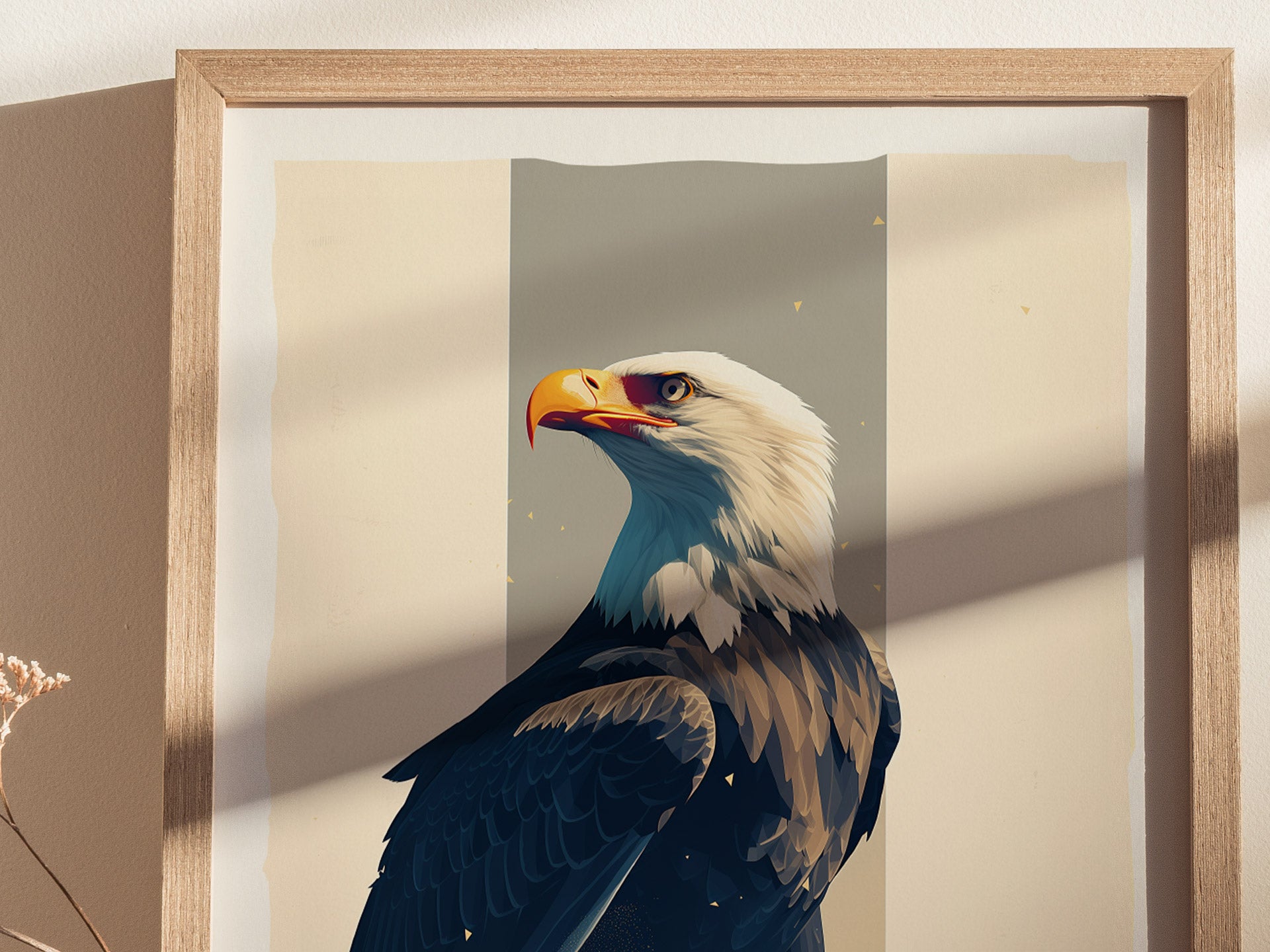 Bald Eagle Audubon Print | Bird of Prey American Wildlife Wall Art | Framed or Unframed