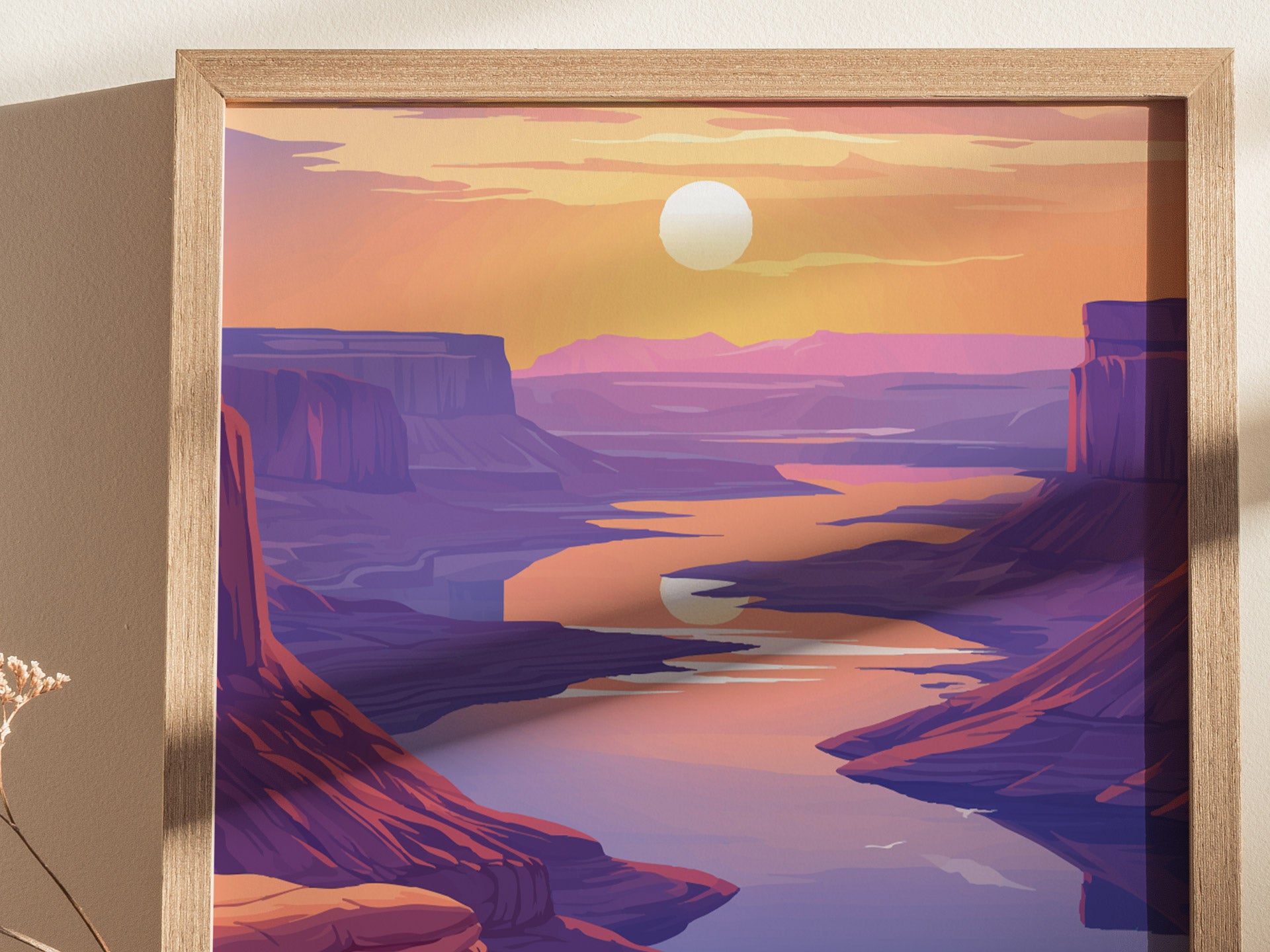 Lake Powell Poster | Utah Arizona Canyon Lake Wall Art