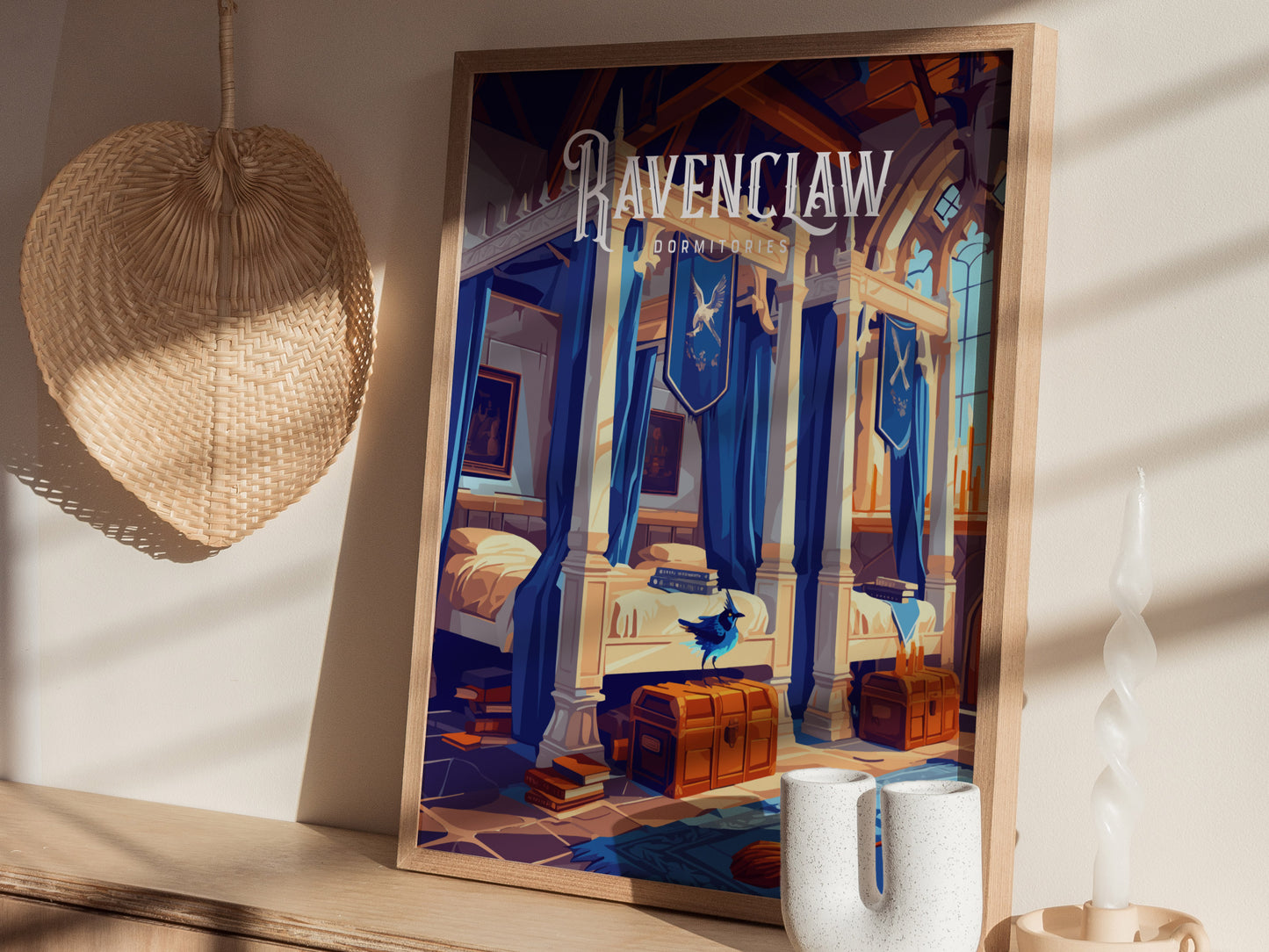 Ravenclaw Dormitories Poster | Trendy Hogwarts Wall Art