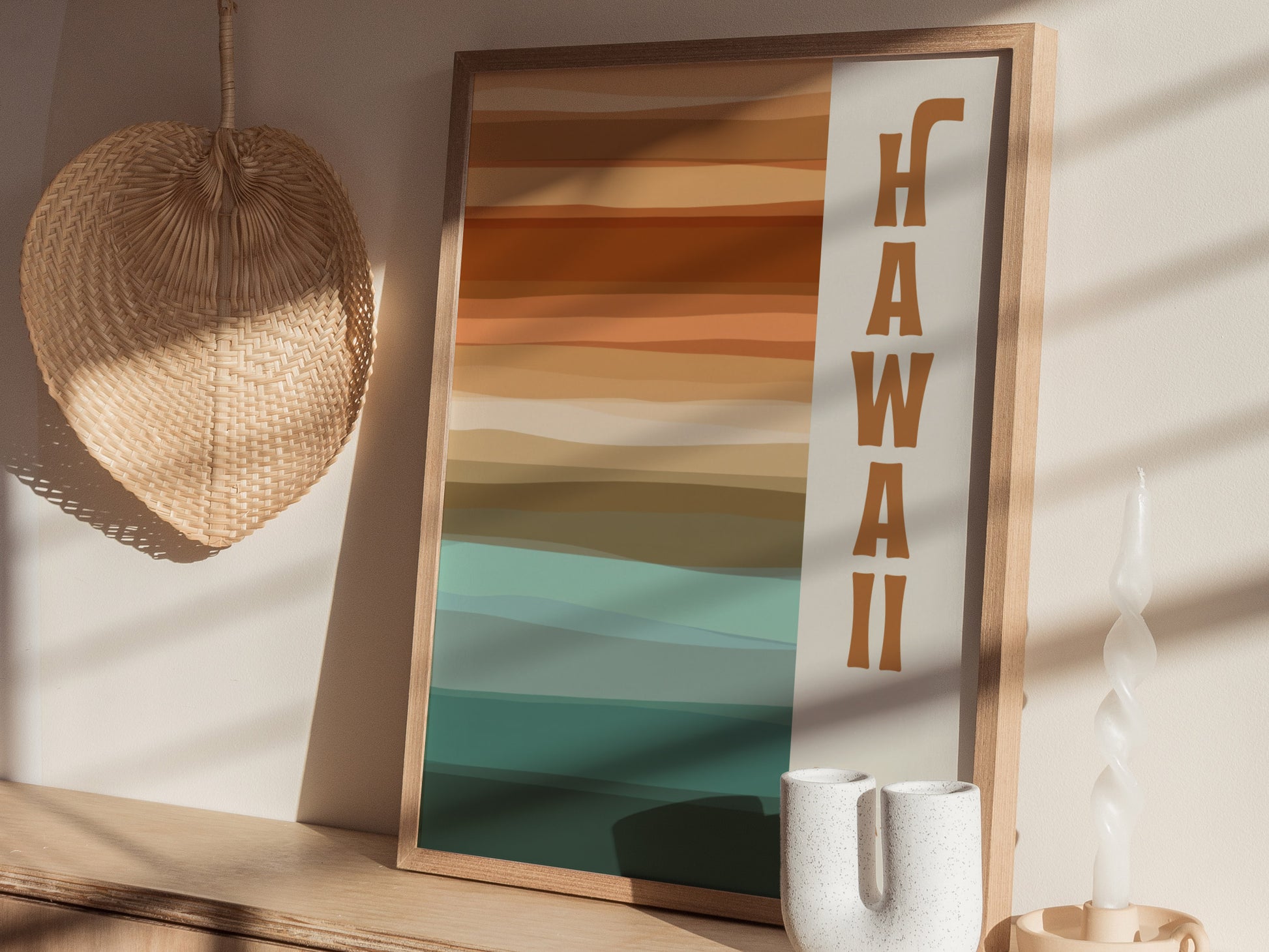 Kohala Coast Poster | Big Island Hawaii Wall Art