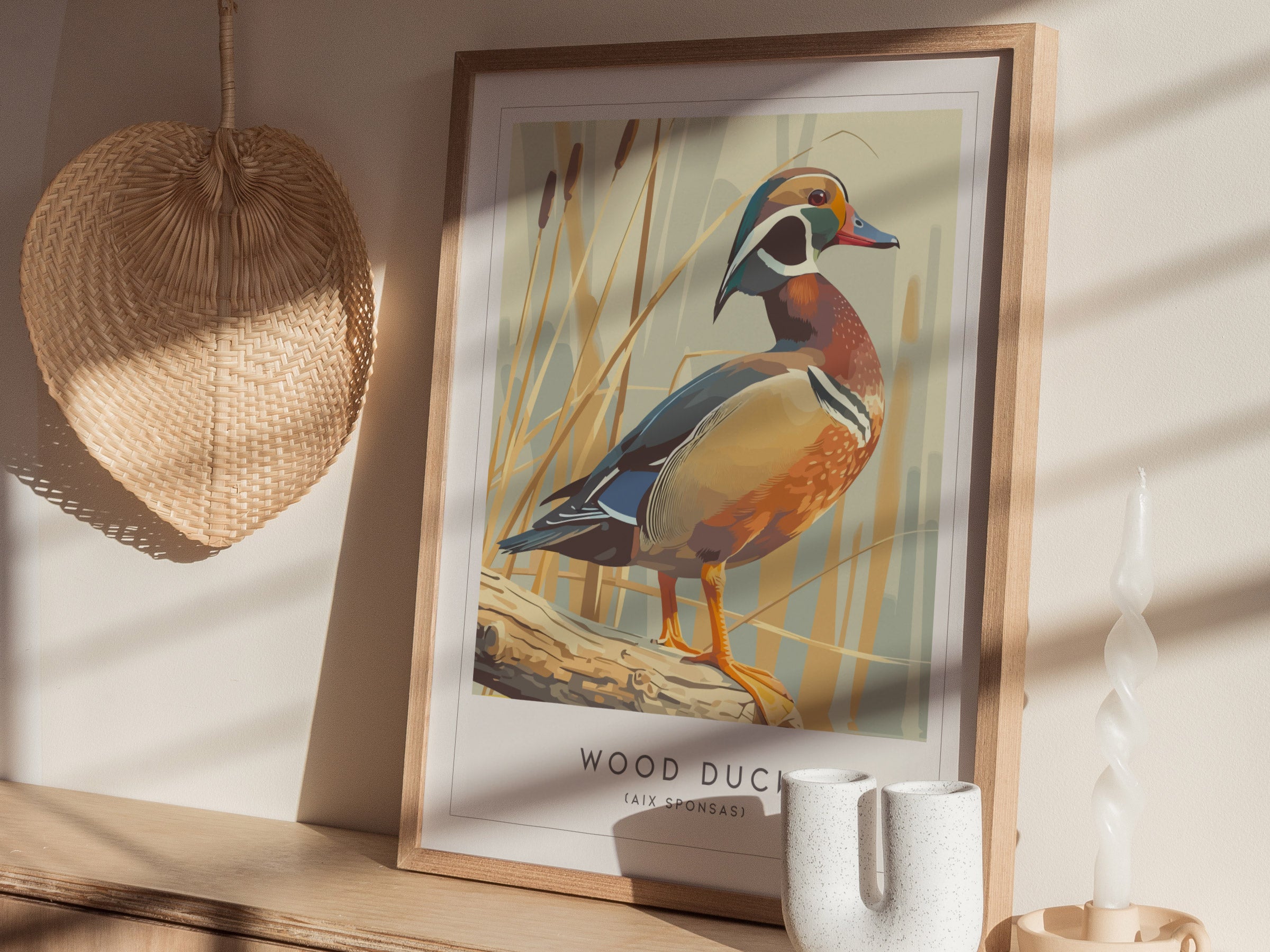 Common Duck イラスト 木製ボード 絵 【公式通販】