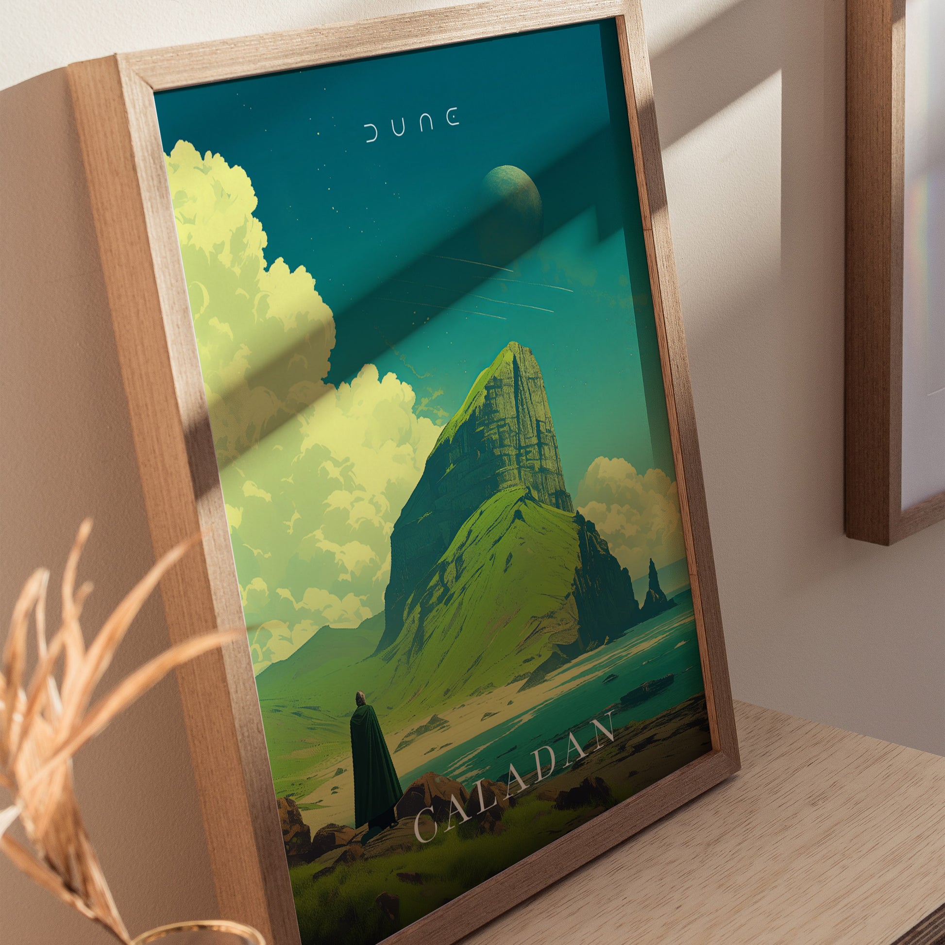 Dune Caladan Poster | Sci-Fi Fan Wall Art | Framed or Unframed