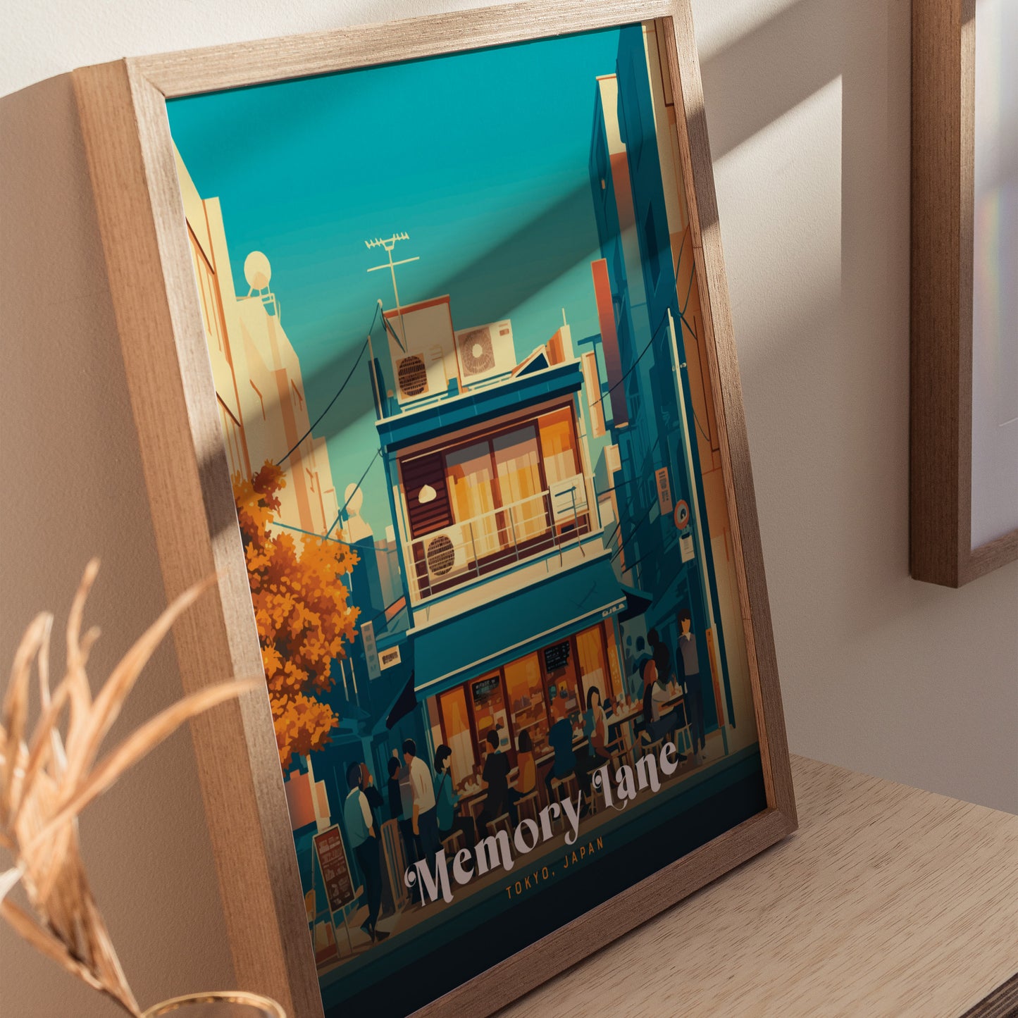 Memory Lane Tokyo Poster | Omoide Yokocho Shinjuku Wall Art