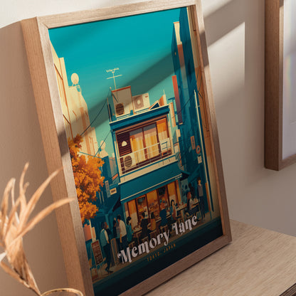 Memory Lane Tokyo Poster | Omoide Yokocho Shinjuku Wall Art